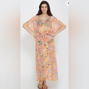America & Beyond Cover Up Rain Stroke Maxi